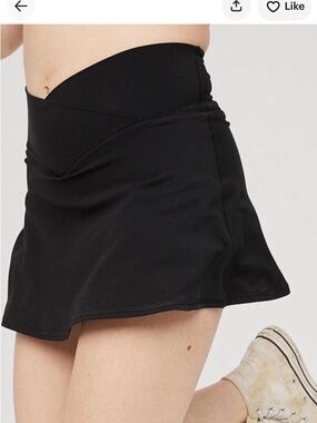 Aerie Offline Crossover Skort in Black